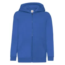 Толстовка Fruit of the loom Classic hooded sweat jacket Kids 140 см Синій (62-045-0)