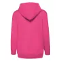 Толстовка Fruit of the loom Classic hooded sweat jacket Kids 140 см Малиновий (62-045-0)