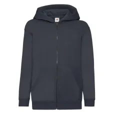 Толстовка Fruit of the loom Classic hooded sweat jacket Kids 140 см Темно-синій (62-045-0)
