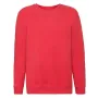 Світшот Fruit of the loom Premium set-in sweat Kids 104 см Червоний (62-031-0)