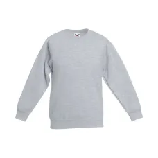 Світшот Fruit of the loom Premium set-in sweat Kids 116 см Сіро-ліловий (62-031-0)