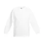 Світшот Fruit of the loom Premium set-in sweat Kids 128 см Білий (62-031-0)