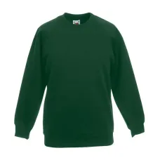 Світшот Fruit of the loom Premium raglan sweat Kids 104 см Темно-зелений (62-033-0)