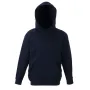 Кофта Fruit of the loom Premium hooded sweat Kids 152 см Темно-синій (62-037-0)