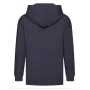 Толстовка Fruit of the loom Premium hooded sweat jacket Kids 116 см Темно-синий (62-035-0)