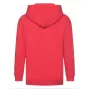 Толстовка Fruit of the loom Premium hooded sweat jacket Kids 152 см Червоний (62-035-0)