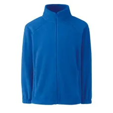 Толстовка Fruit of the loom Full zip fleece Kids 104 см Синій (62-511-0)