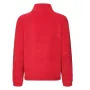 Толстовка Fruit of the loom Full zip fleece Kids 116 см Красный (62-511-0)