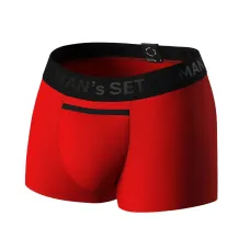 Боксери чоловічі анатомічні MAN's SET Anatomic Classic Black Series Micromodal 3XL Червоний