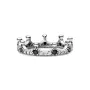 Серебряное кольцо No Brand Корона 197087NCKMX 50