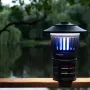 Лампа антимоскітна акумуляторна із сонячною батареєю Ardesto MSK-SB3555 Black