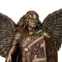 Декоративна настінна статуетка Святий Архангел Михайло Veronese 26х16х4 см Коричневий AL230018