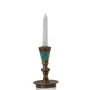Винтажный подсвечник в арабском стиле Veronese 15 см Коричневый (AL230044)