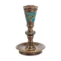 Винтажный подсвечник в арабском стиле Veronese 15 см Коричневый (AL230044)