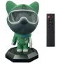 Ночник звездного неба Космическая собака Nebula Dog Projector с пультом Green