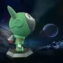 Ночник звездного неба Космическая собака Nebula Dog Projector с пультом Green