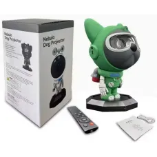 Нічник зіркового неба Космічний собака Nebula Dog Projector з пультом Green