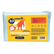 Пеленки для собак и щенков Smartis Гипоаллергенные 45х60 см 30 шт (10175)
