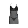 Пеньюар з трусиками Passion DELIENA CHEMISE black S/M SO8419