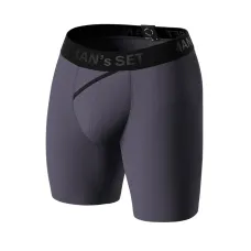 Боксеры мужские анатомические MAN's SET Anatomic Long 2.1 Black Series Micromodal M Графитовый