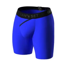 Боксеры мужские анатомические MAN's SET Anatomic Long 2.1 Black Series Micromodal M Электрик