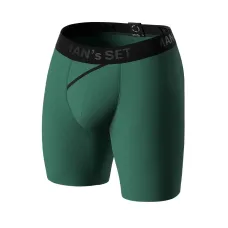 Боксеры мужские анатомические MAN's SET Anatomic Long 2.1 Black Series Micromodal 3XL Темно-зеленый
