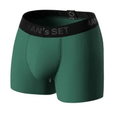 Боксери чоловічі анатомічні MAN's SET Intimate 2.0 Black Series Micromodal 2XL Темно-зелений