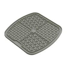 Килимок для повільного харчування собак та кішок GeorPlast Lick it up 20x20x0.5 см Сірий (10125) Килимок для повільного харчування собак та кішок GeorPlast Lick it up 20x20x0.5 см Сірий (10125)