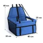 Сумка для тварин в авто No Brand SY-2022-0628 Blue