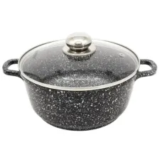 Каструля з кришкою 4.2 л з антипригарним покриттям Styleberg ST-3023 Каструля з кришкою 4.2 л з антипригарним покриттям Styleberg ST-3023