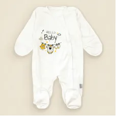 Чоловічок Dexter’s для новонароджених hello baby 62 см Молочний