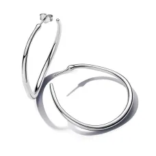 Серебряные серьги No Brand Открытые кольца 293299C00