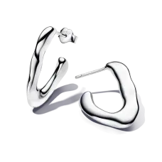 Серебряные серьги No Brand открытые Треугольники 293290C00