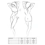 Комплект білизни і пояс для панчох Passion OFELIA SET WITH OPEN BRA XXL/XXXL білий (EL13203)