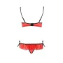 Комплект белья Passion CHERRY SET WITH OPEN BRA Exclusive XXL/XXXL красный (PS25509)