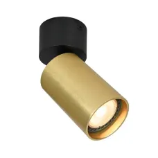 Спот Italux Nesto Чорний (SPL-23436-1R-BK-BRSS)