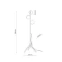 Торшер TK Lighting Ester Бежевый (TK5809)