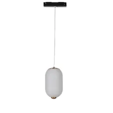 Трековий світильник Laguna Lighting 125 Білий Латунь (12563-07)