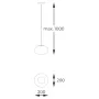 Люстра Zumaline OMI Золотий (Zu1183)