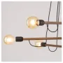 Люстра TK Lighting Helix Коричневий Черный (TK4950)