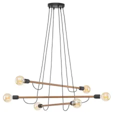 Люстра TK Lighting Helix Коричневий Черный (TK4950)