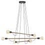 Люстра TK Lighting Helix Коричневий Черный (TK4950)