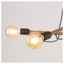 Люстра TK Lighting Helix Коричневий Чорний (TK4949)