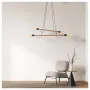 Люстра TK Lighting Helix Коричневий Чорний (TK4949)