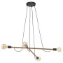 Люстра TK Lighting Helix Коричневий Чорний (TK4949)