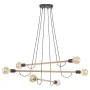 Люстра TK Lighting Helix Коричневий Черный (TK4953)