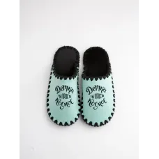 Жіночі домашні капці Family Story Ты Просто Космос Детка Ментоловий 40-41 (n0103-41f-021b)