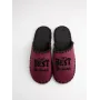 Чоловічі домашні капці Family Story The Best Husband Сливовий 40-41 (n0108-41f-003b)