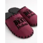 Чоловічі домашні капці Family Story The Best Husband Сливовий 42-43 (n0108-43f-003b)