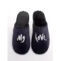 Чоловічі домашні капці Family Story My Love Темно-синій 46-47 (n0105-47f-035w)